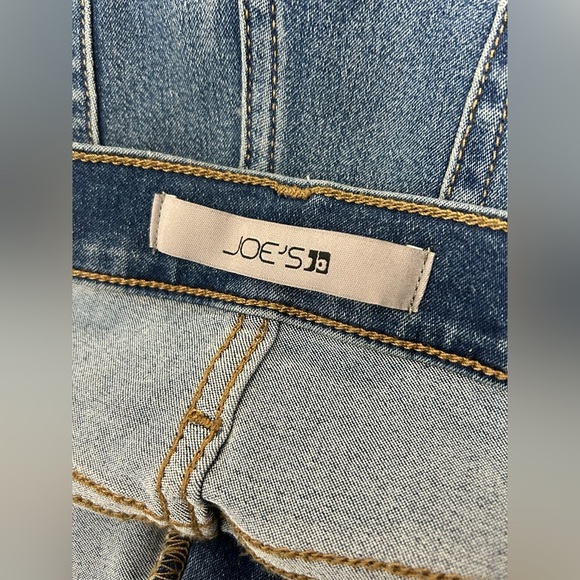 New! Joe’s Jeans High Rise Wide Leg Cropped Raw Hem Jeans Womens Size 30 - Picture 11 of 15